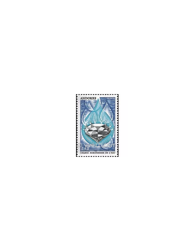 n° 197 -  Timbre Andorre Poste