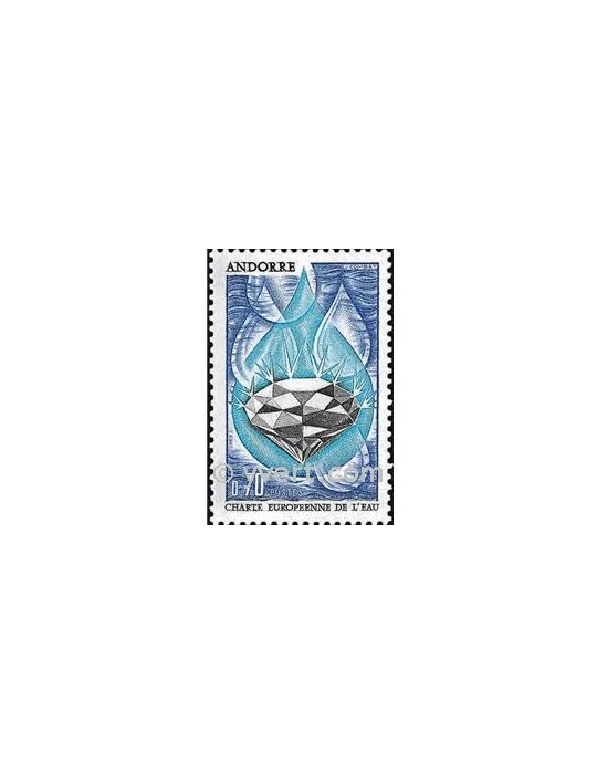 n° 197 -  Timbre Andorre Poste