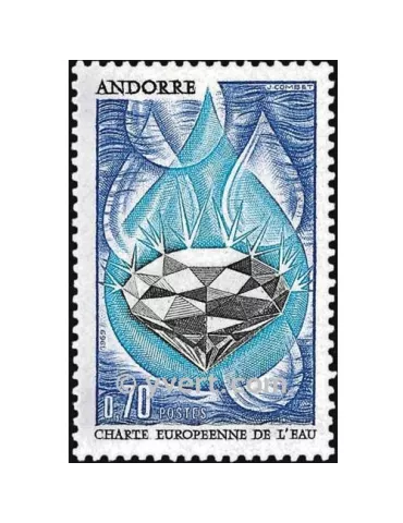 n° 197 -  Timbre Andorre Poste 2