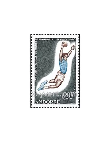 n° 201 -  Timbre Andorre Poste