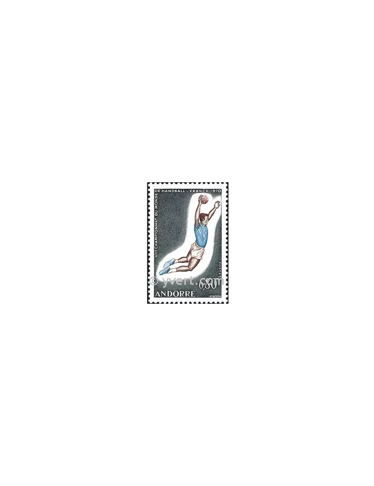 n° 201 -  Timbre Andorre Poste