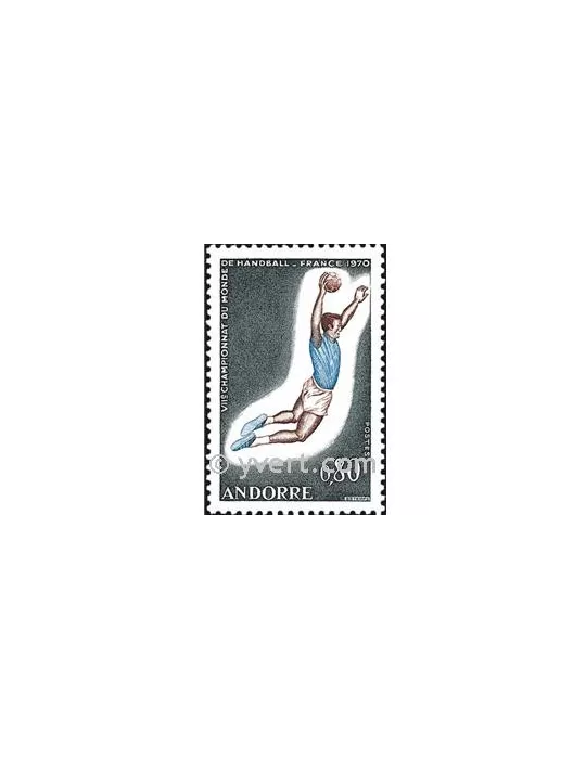 n° 201 -  Timbre Andorre Poste