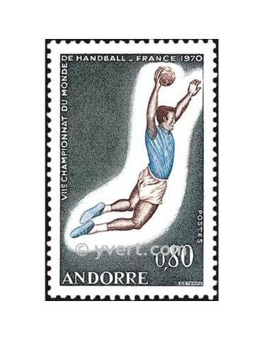 n° 201 -  Timbre Andorre Poste 2