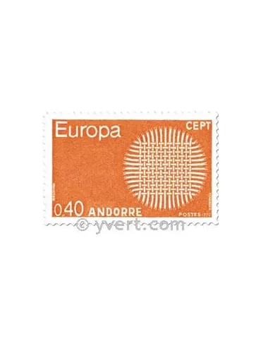 n° 202/203 -  Timbre Andorre Poste
