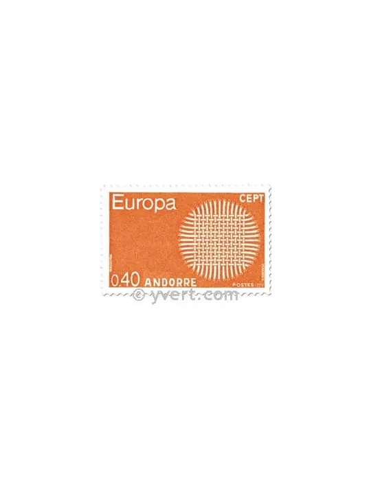 n° 202/203 -  Timbre Andorre Poste