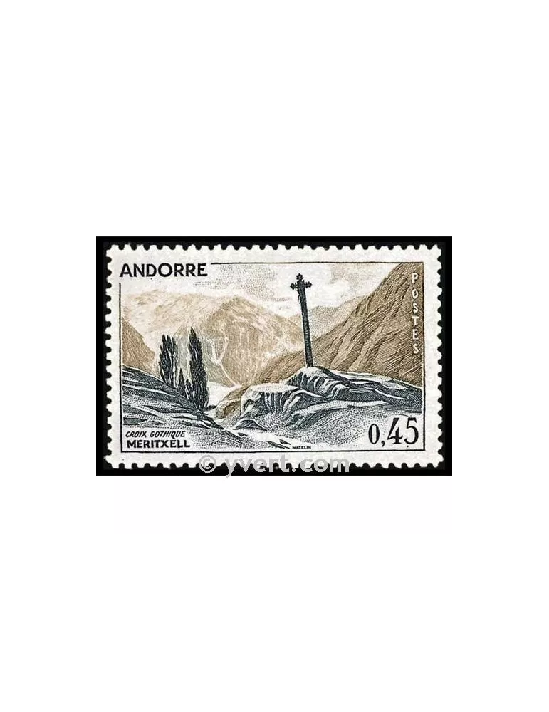 n° 204 -  Timbre Andorre Poste