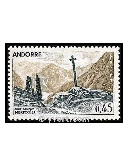 n° 204 -  Timbre Andorre Poste