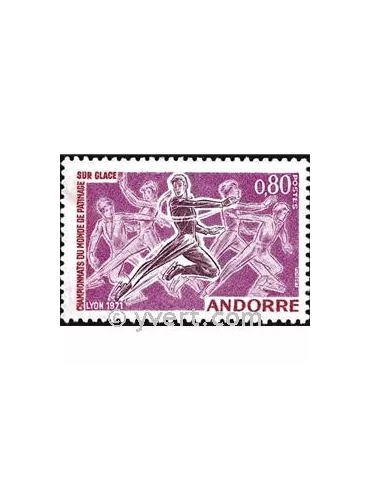 n° 209 -  Timbre Andorre Poste