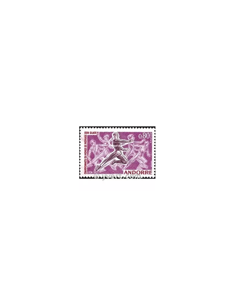 n° 209 -  Timbre Andorre Poste