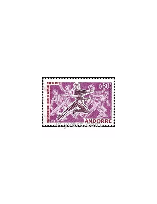n° 209 -  Timbre Andorre Poste
