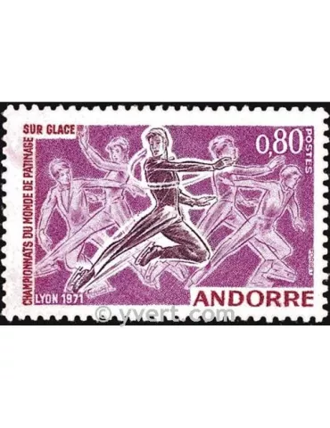 n° 209 -  Timbre Andorre Poste 2