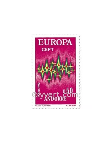 n° 217/218 -  Timbre Andorre Poste