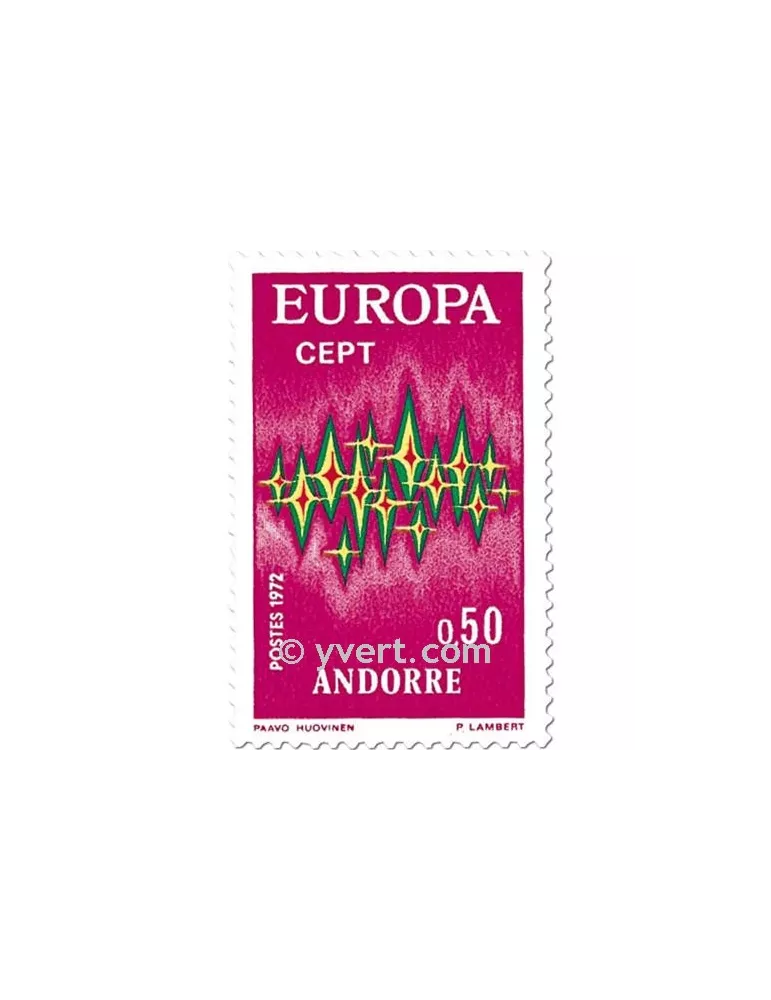 n° 217/218 -  Timbre Andorre Poste