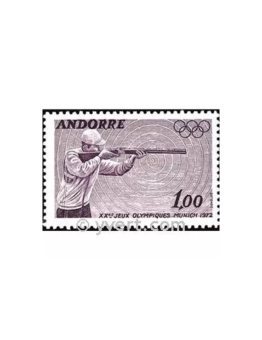 n° 220 -  Timbre Andorre Poste