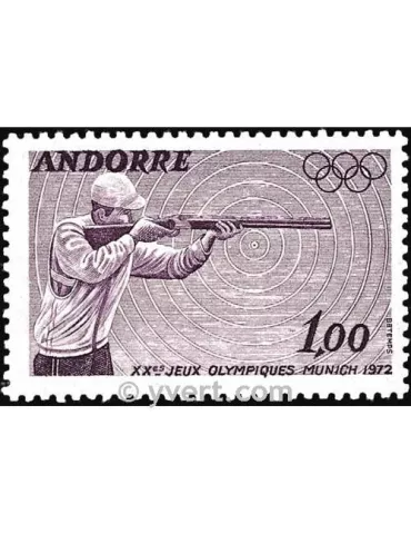 n° 220 -  Timbre Andorre Poste 2