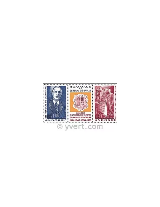 n° 225A -  Timbre Andorre Poste