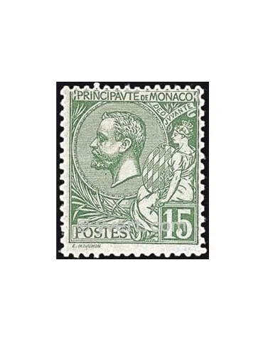 n° 44 -  Timbre Monaco Poste