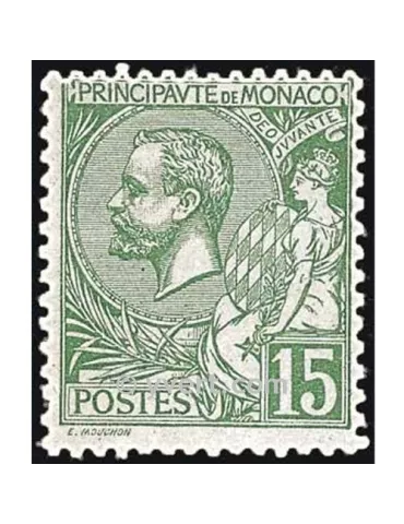 n° 44 -  Timbre Monaco Poste 2