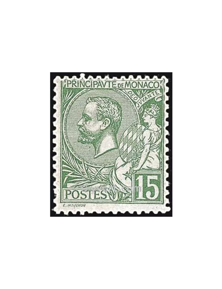 n° 44 -  Timbre Monaco Poste