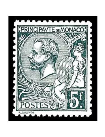 n° 47 -  Timbre Monaco Poste 2