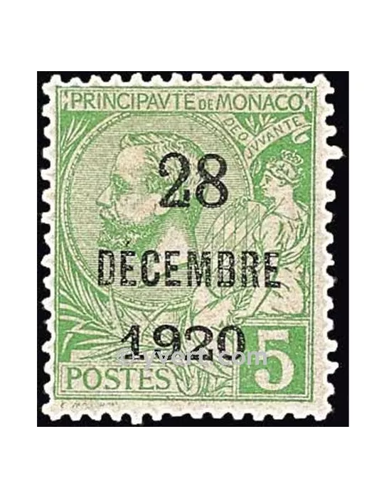 n° 48 -  Timbre Monaco Poste
