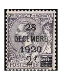 n° 50 -  Timbre Monaco Poste