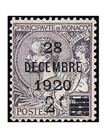 n° 50 -  Timbre Monaco Poste 2
