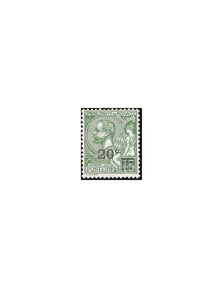 n° 51 -  Timbre Monaco Poste