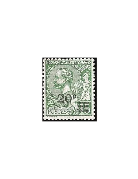 n° 51 -  Timbre Monaco Poste