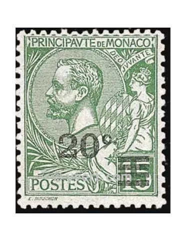 n° 51 -  Timbre Monaco Poste 2