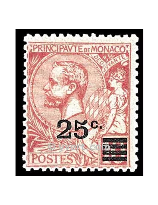 n° 52 -  Timbre Monaco Poste