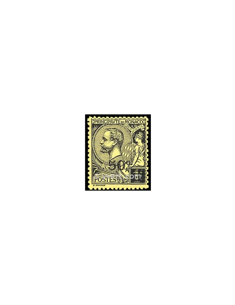 n° 53 -  Timbre Monaco Poste