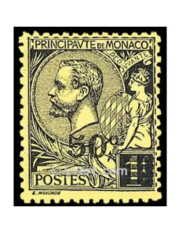 n° 53 -  Timbre Monaco Poste 2