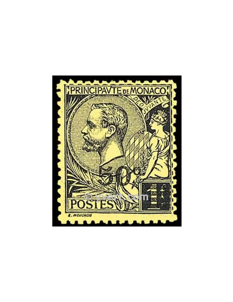 n° 53 -  Timbre Monaco Poste