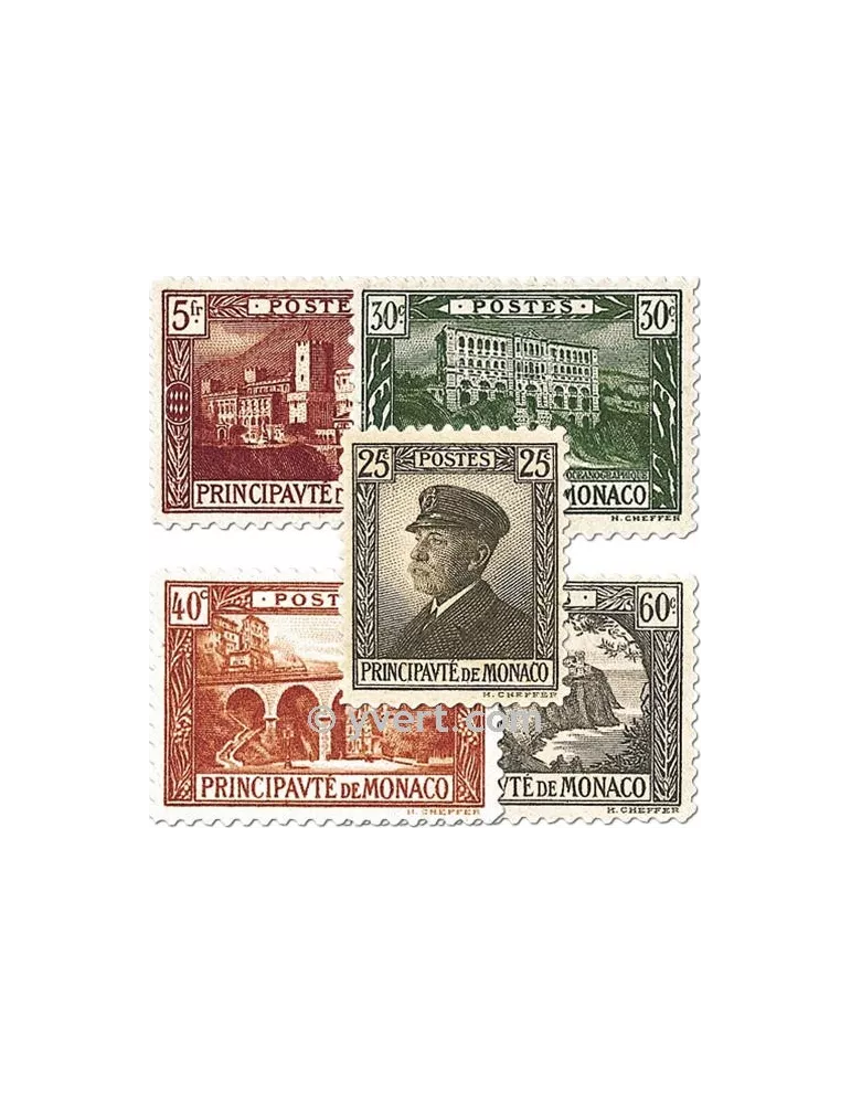 n° 54/64 -  Timbre Monaco Poste