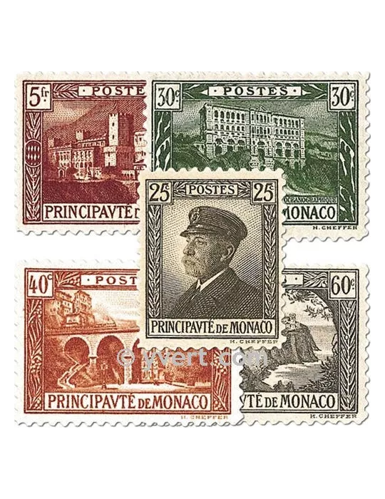 n° 54/64 -  Timbre Monaco Poste