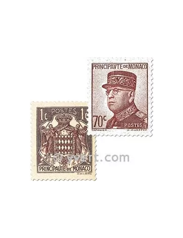 n° 154/166 -  Timbre Monaco Poste