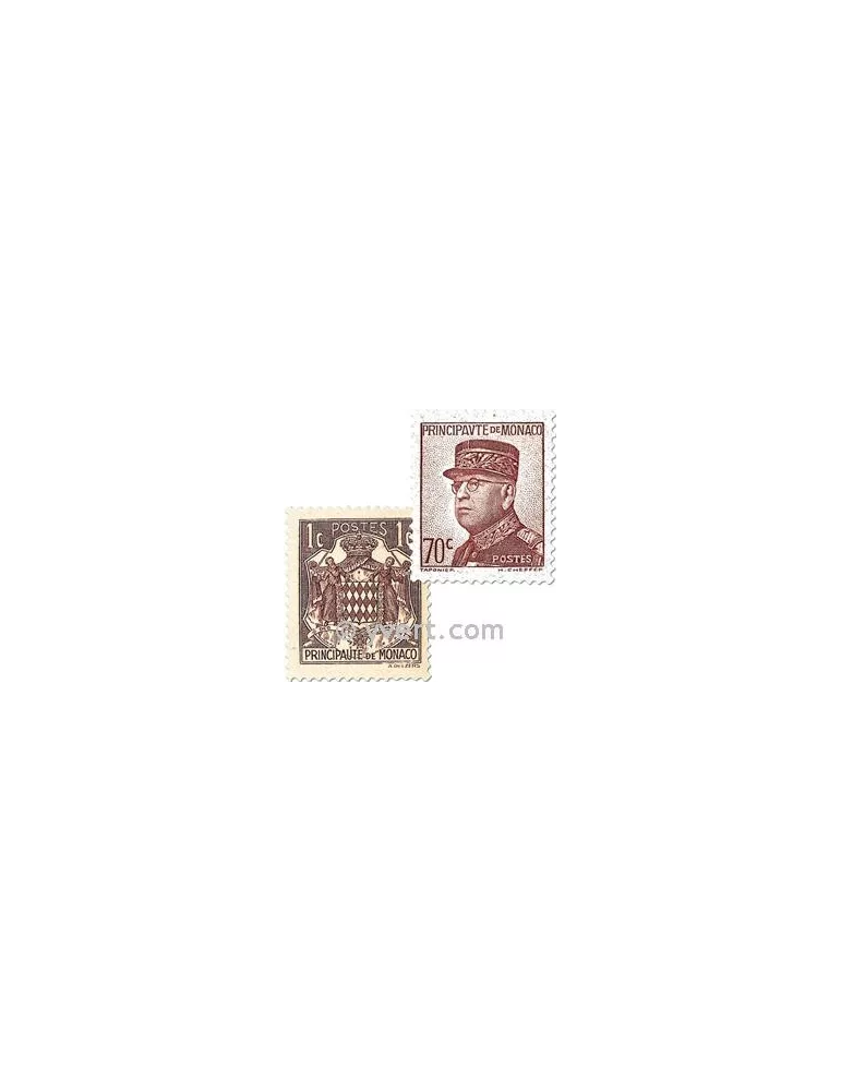 n° 154/166 -  Timbre Monaco Poste