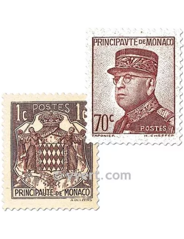 n° 154/166 -  Timbre Monaco Poste 2