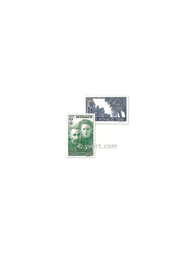 n° 167/168 -  Timbre Monaco Poste