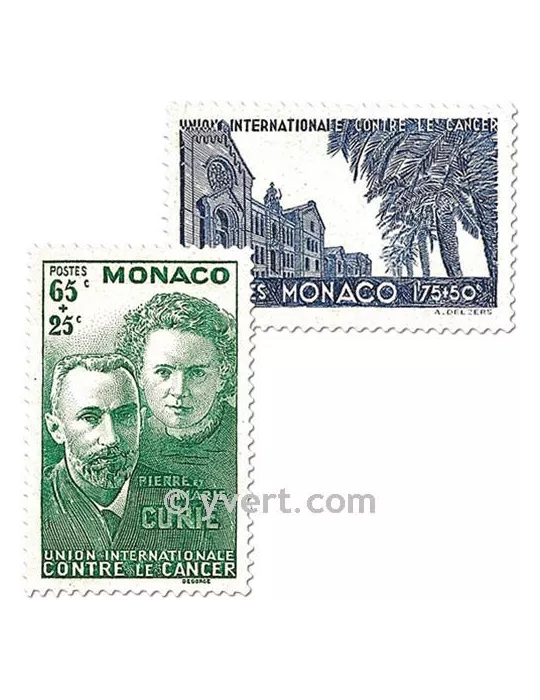 n° 167/168 -  Timbre Monaco Poste