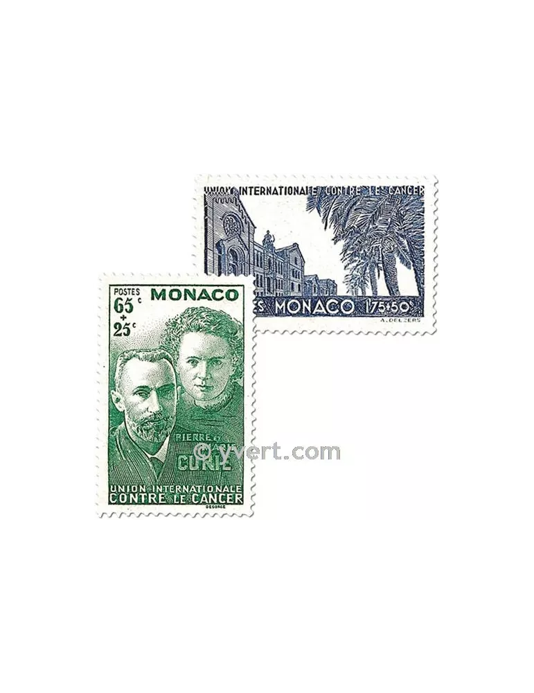 n° 167/168 -  Timbre Monaco Poste
