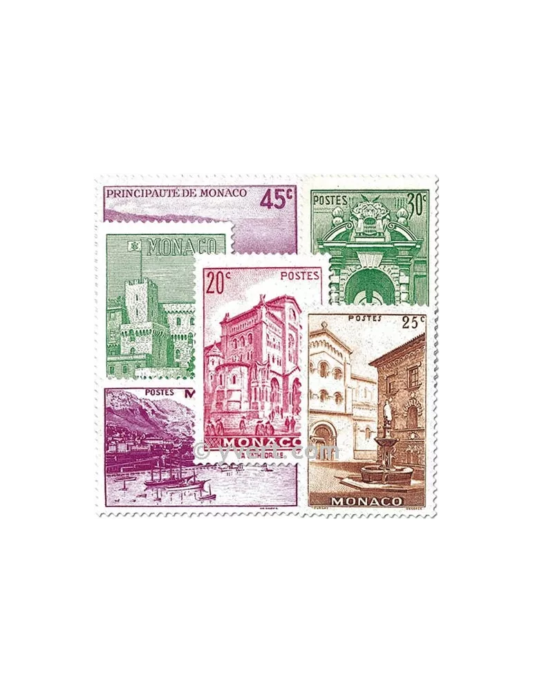 n° 169/183 -  Timbre Monaco Poste