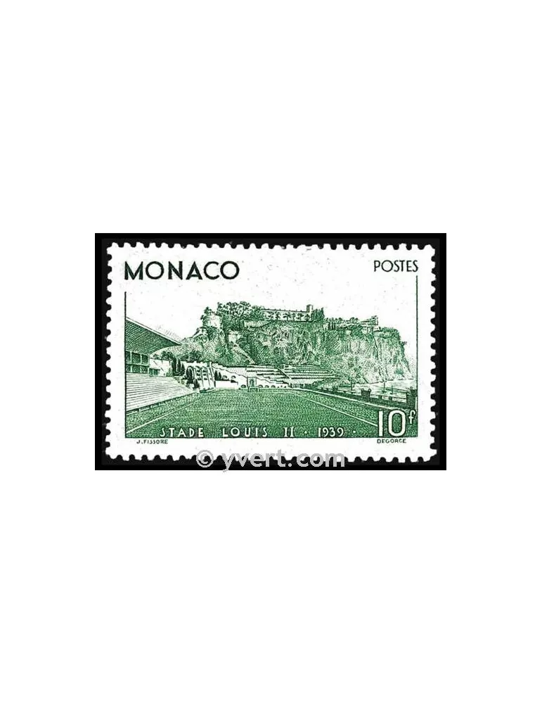 n° 184 -  Timbre Monaco Poste