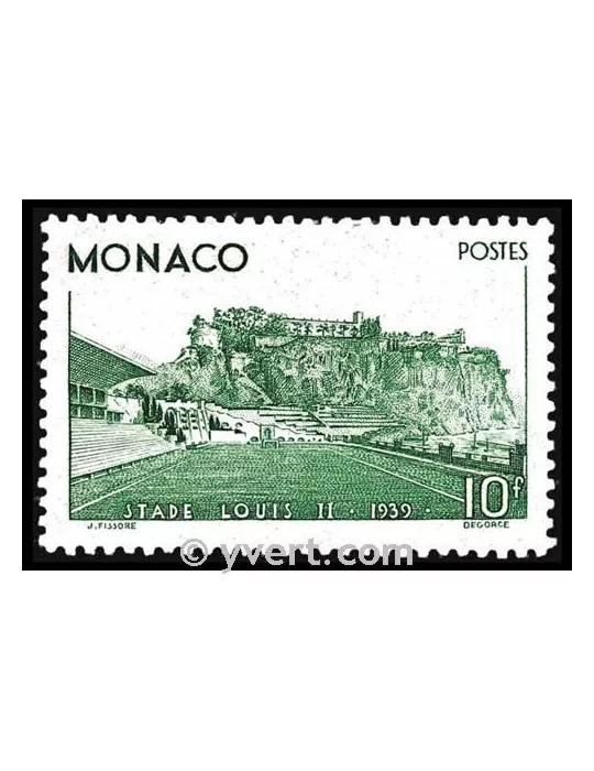 n° 184 -  Timbre Monaco Poste