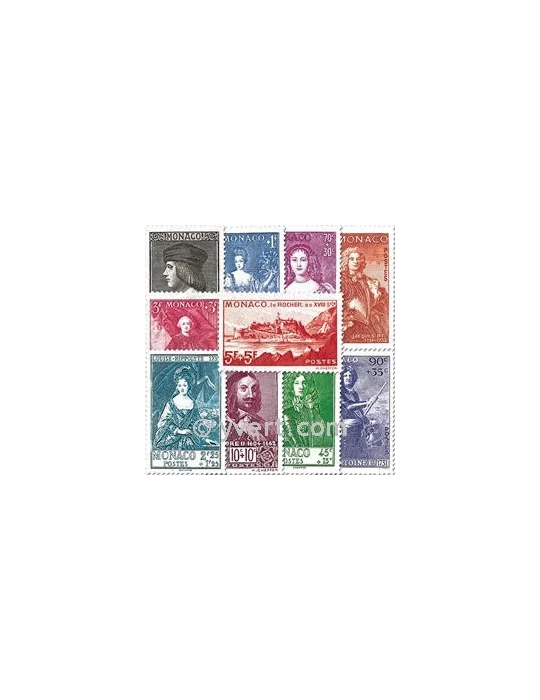 n° 185/194 -  Timbre Monaco Poste
