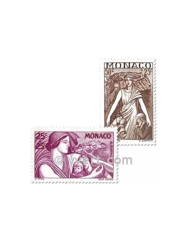 n° 215/224 -  Timbre Monaco Poste
