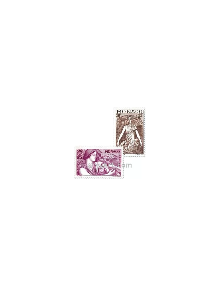 n° 215/224 -  Timbre Monaco Poste