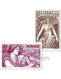 n° 215/224 -  Timbre Monaco Poste