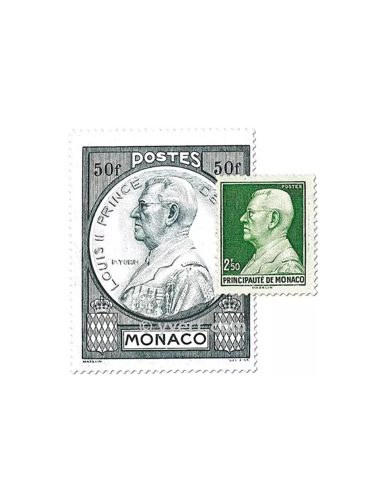 n° 281/286 -  Timbre Monaco Poste